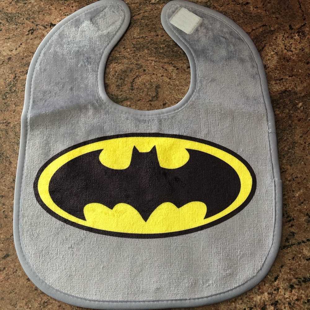 Batman Bib - Picture 2 of 2